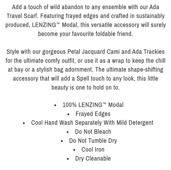 NWOT Spell Ada Travel Scarf - Picture 6 of 9